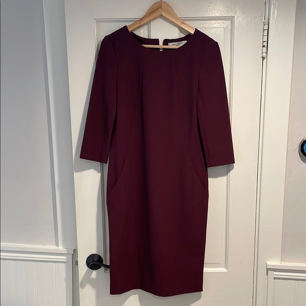 MM.LAFLEUR Burgundy Dress